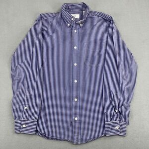 Jack Spade Bleecker Street Mens Blue Red Checkered Button Down Shirt Size M